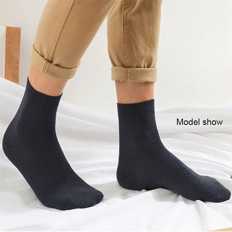 PROMO - Lot de 10 paires de chaussettes compression ultra extensibles pour hommes